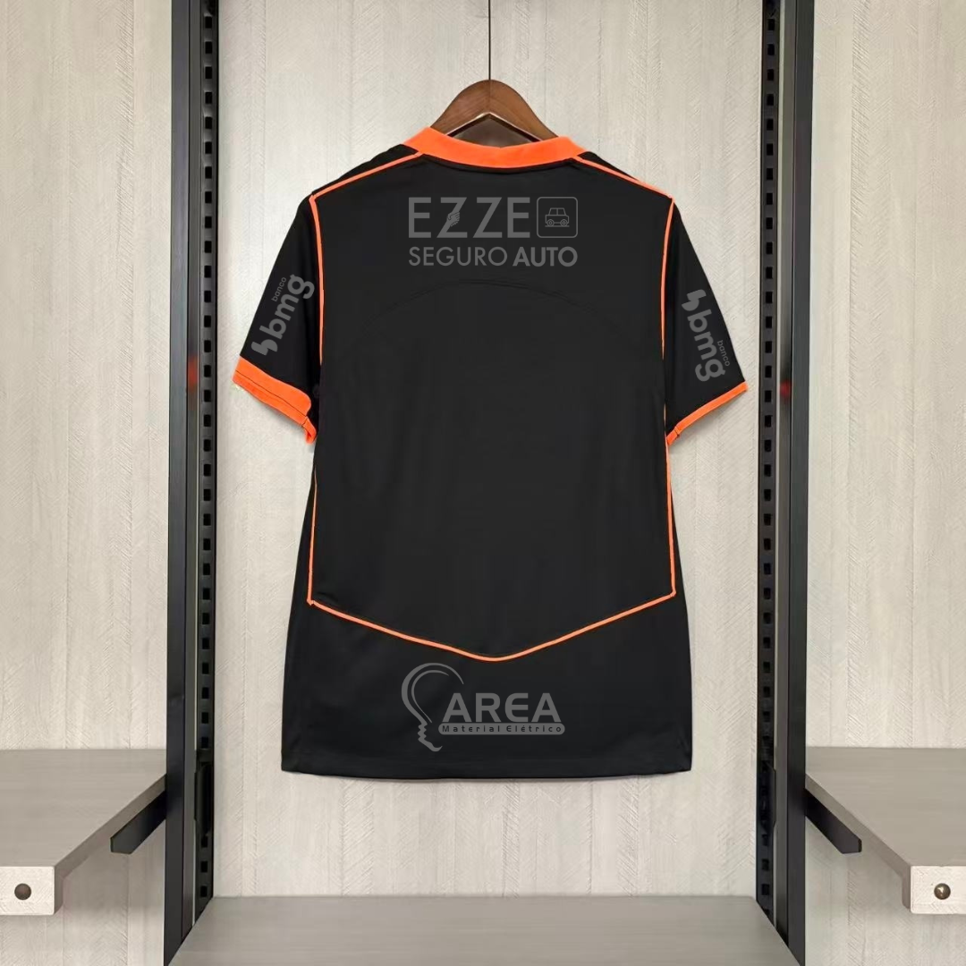 Camisa Corinthians 25/26 III Third - Todos os Patrocínios - Versão Torcedor