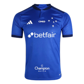 Camisa Cruzeiro 23/24 I Home - Todos os Patrocínios - Versão Torcedor