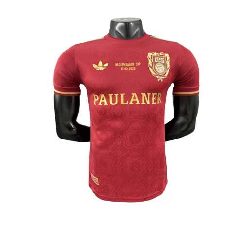 Camisa Bayern de Munique 25/26 Edição 125º Aniversário - Vermelha - Versão Jogador