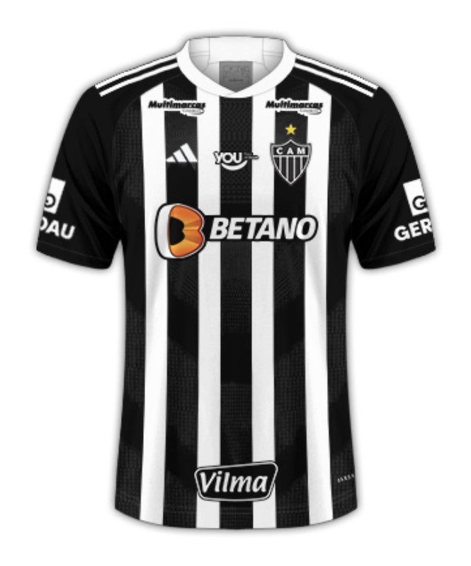 Atlético Mineiro 24/25 I Home - Todos os Patrocínios - Versão Torcedor