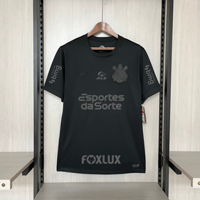 Camisa Corinthians 24/25 II Away - Todos os Patrocínios - Versão Torcedor