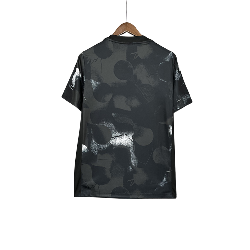 Camisa Corinthians 25/26 Pré-Jogo - Preta - Versão Torcedor