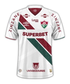 Camisa Fluminense 24/25 II Away - Todos os Patrocínios - Versão Torcedor