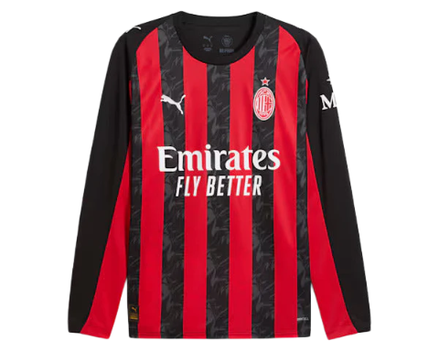 Camisa AC Milan 25/26 I Home - Manga Longa