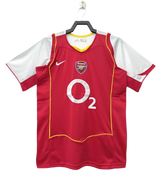 Camisa Arsenal 04/05 I Home - Versão Retrô