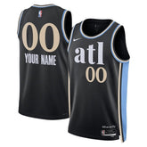 Camisa NBA - Atlanta Hawks - 23/24 - Preto - Edição Cidade
