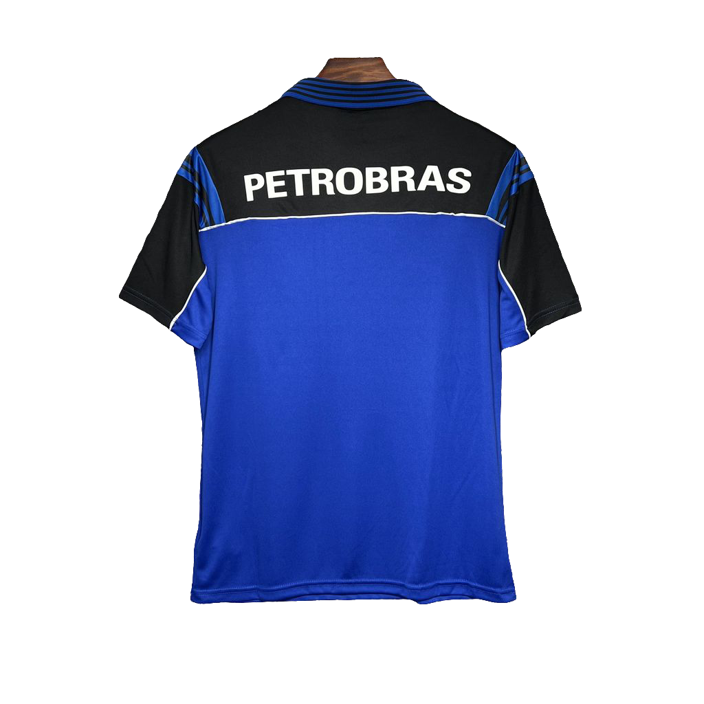 Camisa Flamengo 1999 Goleiro - Azul - Versão Retrô