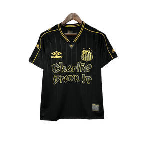 Camisa Santos 24/25 Charlie Brown JR - Preto - Versão Torcedor