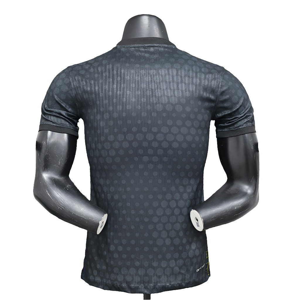 Camisa Barcelona 25/26 Edição Especial - Preta, Amarela e Vermelha - Versão Jogador