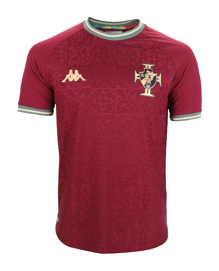 Camisa Vasco 22/23 Goleiro - Bordô - Versão Torcedor