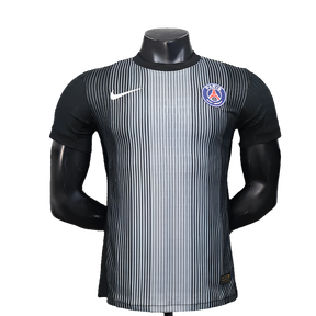 Camisa Paris Saint-Germain (PSG) 25/26 Goleiro - Preta - Versão Jogador