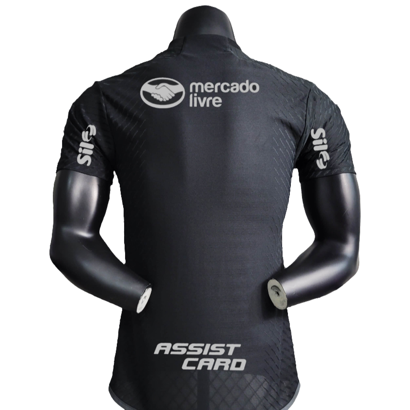 Camisa Flamengo 23/24 III Third - Todos os Patrocínios - Versão Jogador