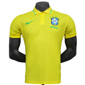 Camisa Brasil 25/26 Edição Polo - Amarela - Versão Jogador