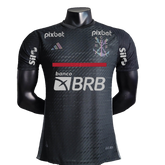 Camisa Flamengo 23/24 III Third - Todos os Patrocínios - Versão Jogador