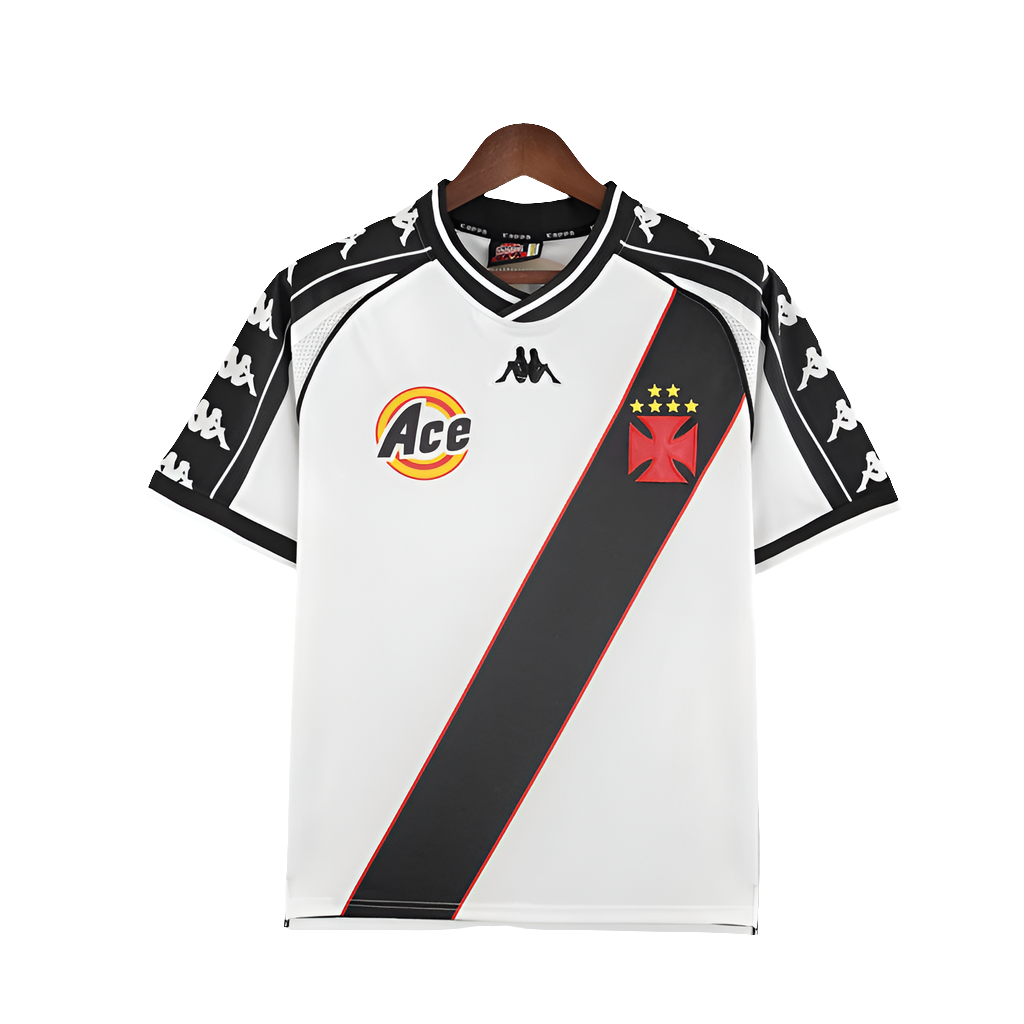 Camisa Vasco 2000 Edição Especial - Branco - Versão Retrô