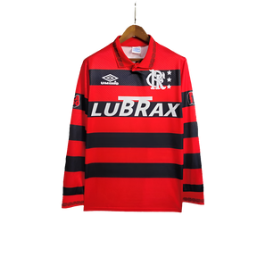 Camisa Flamengo 94/95 I Home - Versão Retrô Manga Longa