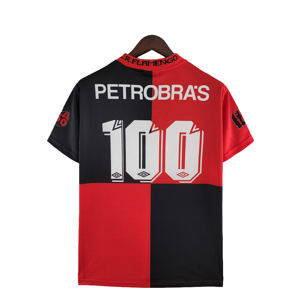 Camisa Flamengo 1994 Edição 100º Aniversário I Home - Versão Retrô