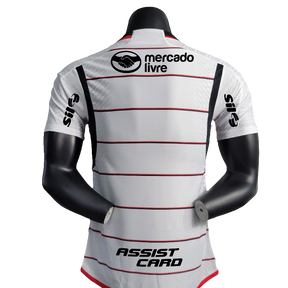 Camisa Flamengo 23/24 II Away - Todos os Patrocínios - Versão Jogador