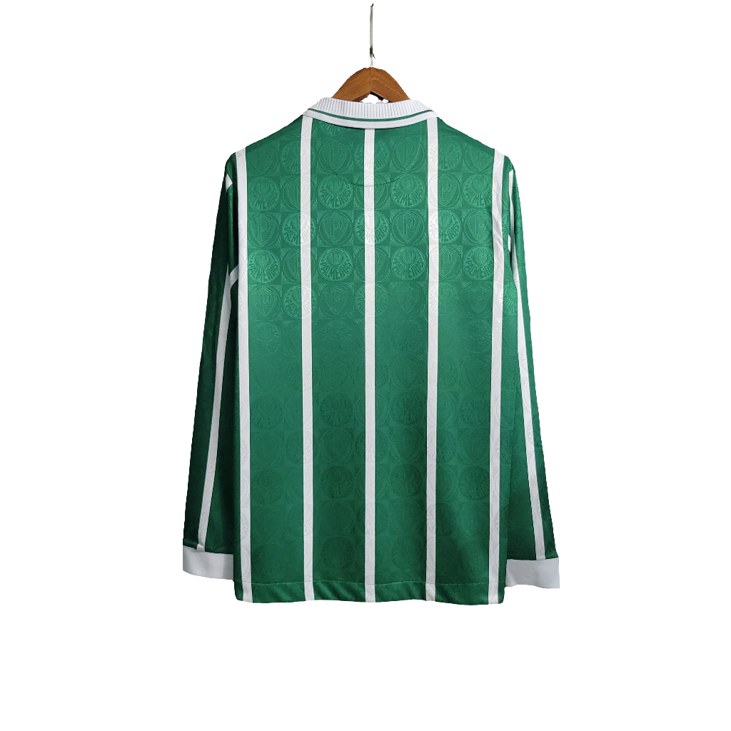 Camisa Palmeiras 1993 I Home - Versão Retrô Manga Longa