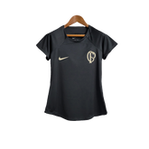 Camisa Corinthians 22/23 Treino - Preto - Feminina