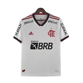 Camisa Flamengo 22/23 II Away - Todos os Patrocínios - Versão Torcedor