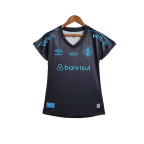 Camisa Grêmio 23/24 III Third - Todos os Patrocínios - Feminina