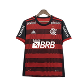 Camisa Flamengo 22/23 I Home - Todos os Patrocínios - Versão Torcedor