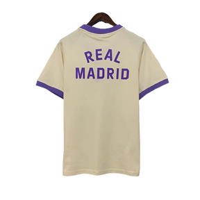 Camisa Real Madrid 25/26 Edição Casual - Bege - Versão Torcedor