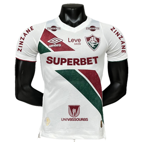 Camisa Fluminense 24/25 II Away - Todos os Patrocínios - Versão Jogador