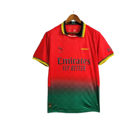 Camisa AC Milan 25/26 Edição Comemorativa - Vermelha - Versão Torcedor