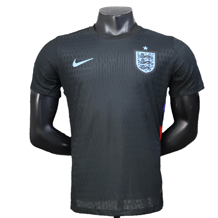 Camisa Inglaterra 25/26 Treino - Preta - Versão Jogador