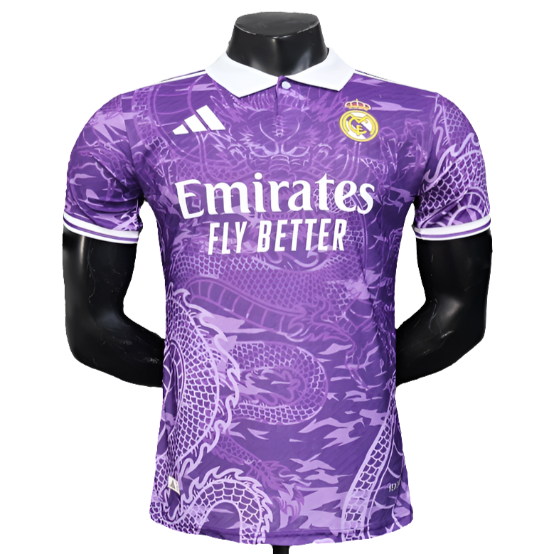 Camisa Real Madrid 25/26 Edição Especial - Roxa - Versão Jogador