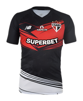 Camisa São Paulo 25/26 Goleiro - Preta - Versão Torcedor