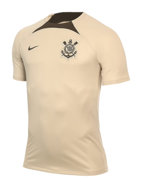 Camisa Corinthians 24/25 Treino - Bege - Versão Torcedor