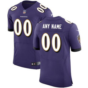 Camisa NFL Baltimore Ravens - Edição Personalizada Speed Machine - Roxo