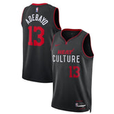 Camisa NBA Bam Adebayo - Miami Heat - 23/24 - Preto - Edição Cidade