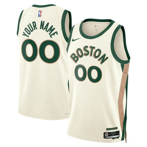 Camisa NBA - Boston Celtics - 23/24 - Branco - Edição Cidade
