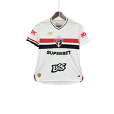 Camisa São Paulo 25/26 I Home - Todos os Patrocínios - Feminina