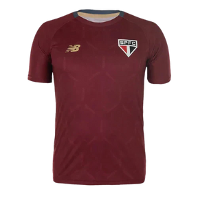 Camisa São Paulo 25/26 Treino - Bordô - Versão Torcedor