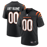 Camisa NFL Cincinnati Bengals - Versão de Jogo - Preto