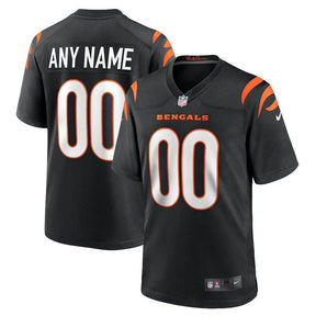 Camisa NFL Cincinnati Bengals - Versão de Jogo - Preto