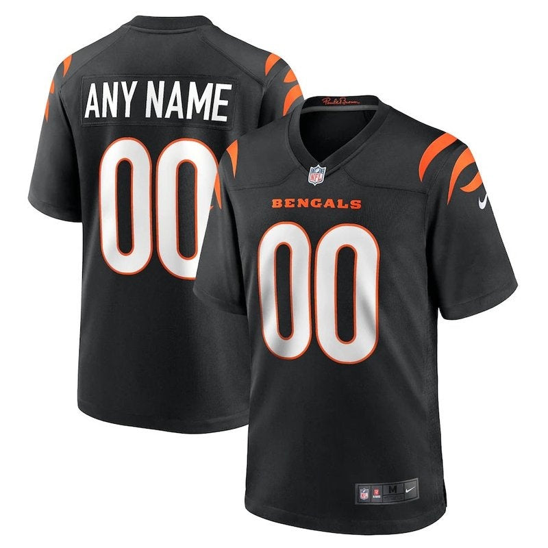 Camisa NFL Cincinnati Bengals - Versão de Jogo - Preto