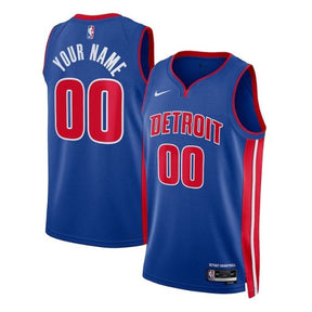 Camisa NBA - Detroit Pistons - 2023 Azul - Edição Ícone