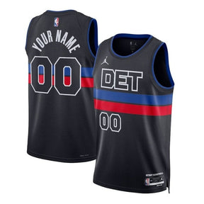 Camisa NBA - Detroit Pistons - 2023 - Edição de Impacto - Azul