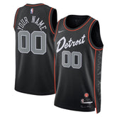 Camisa NBA - Detroit Pistons - 23/24 - Preto - Edição Cidade