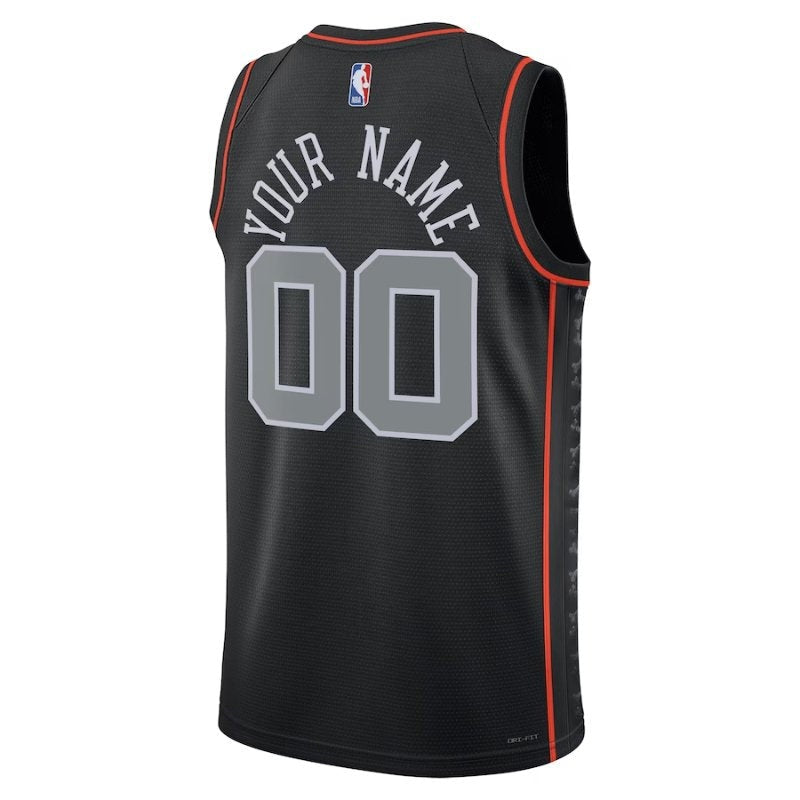 Camisa NBA - Detroit Pistons - 23/24 - Preto - Edição Cidade