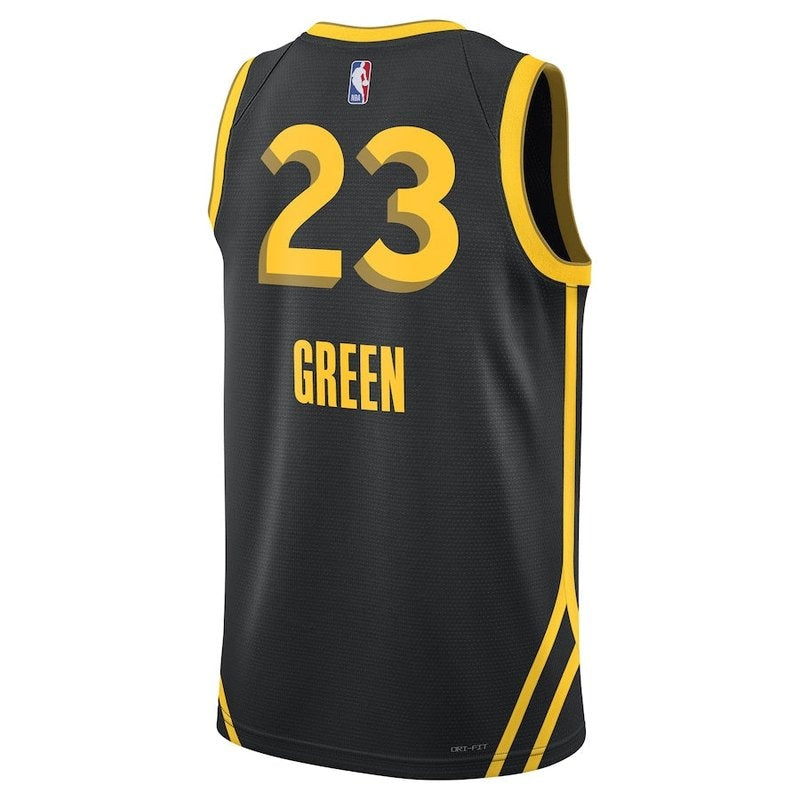 Camisa NBA Draymond Green - Golden State Warriors - 23/24 - Preto - Edição Cidade