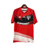 Camisa São Paulo 25/26 Treino - Vermelha - Versão Torcedor