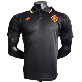 Camisa Internacional 23/24 Edição Polo - Preto - Versão Torcedor