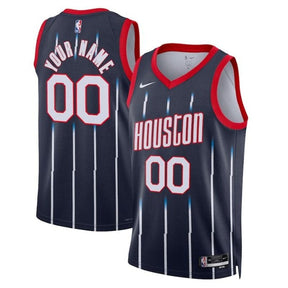 Camisa NBA - Houston Rockets - 2023 - Edição Cidade - Azul Marinho